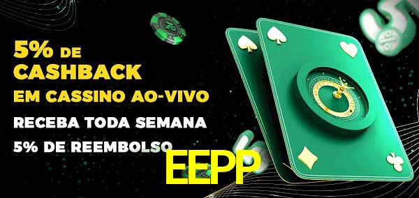 Promoções do cassino ao Vivo EEPP